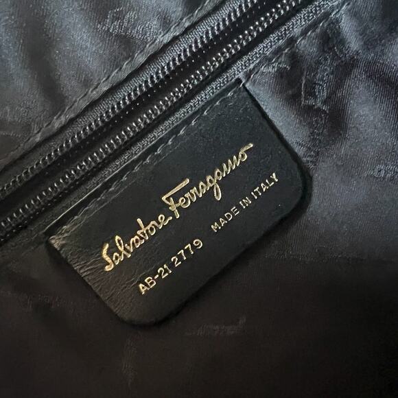 Salvatore Ferragamo Black Bag Tote - Picture 7 of 12
